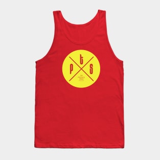 The Produce Stand Podcast patch yellow Tank Top